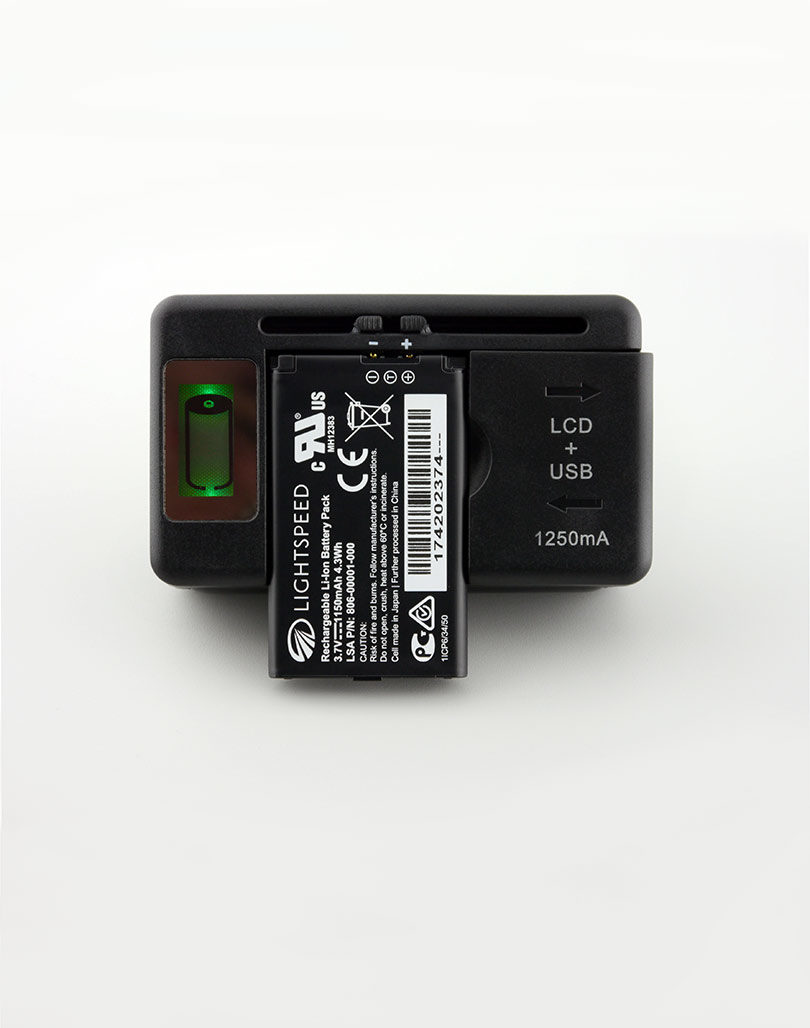 Single battery wall charger (100-220 V AC only) (for Tango) - LightspeedAviation.com