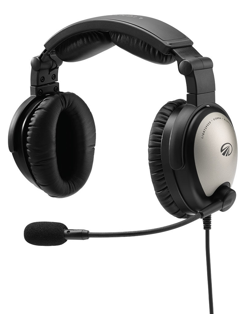 Sierra® ANR Headset - Pilot Headsets - LightspeedAviation.com