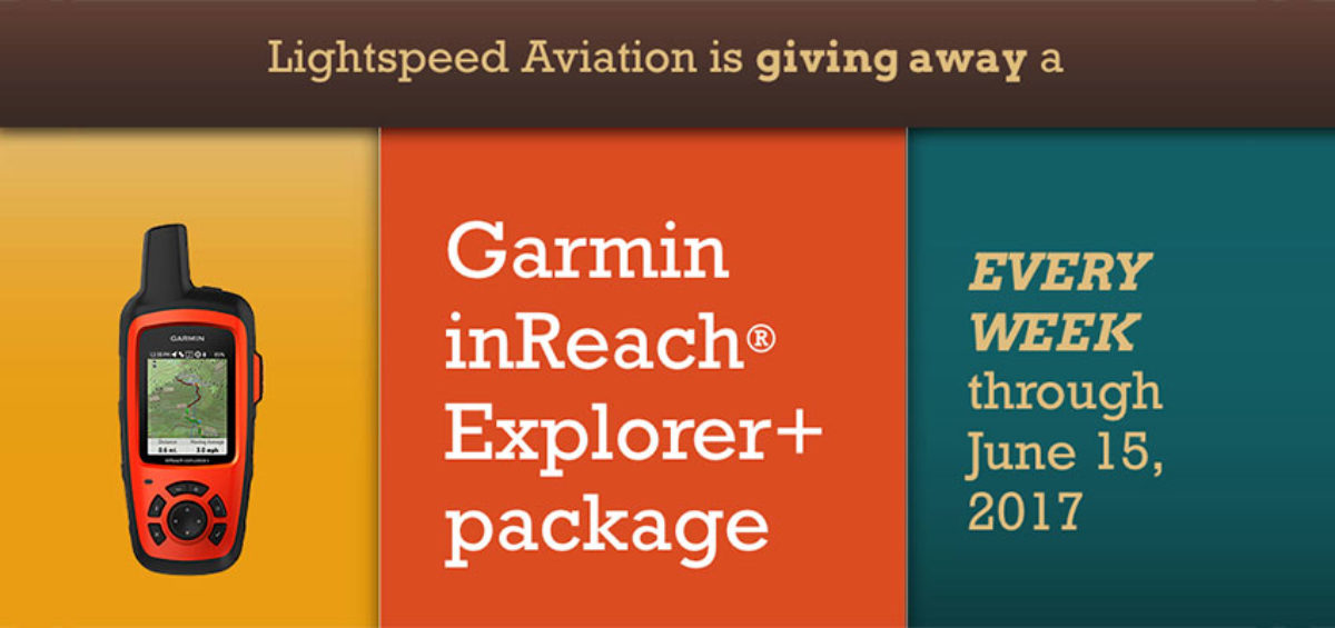 Garmin inReach Explorer+ package giveaway promotion