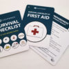 Aviation Survival Checklist Deck - First Aid