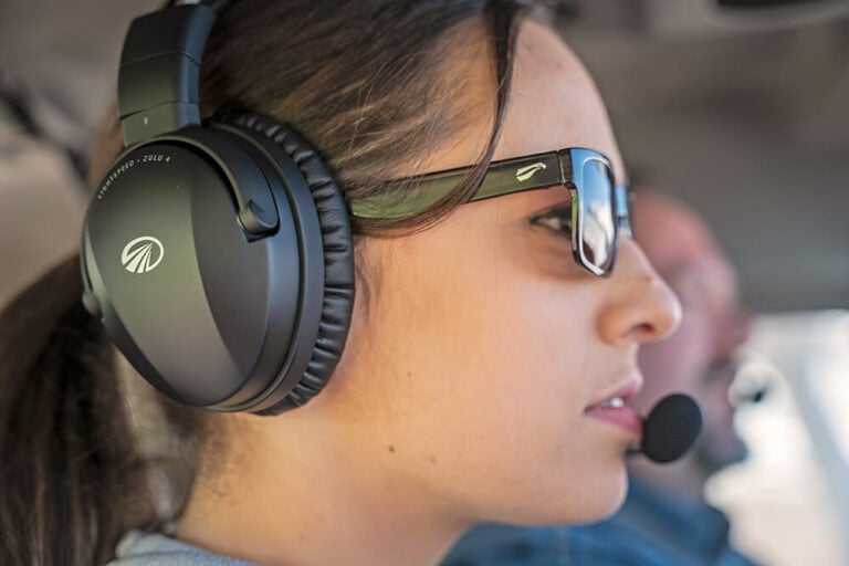 Zulu 4 Lifestyle Photo - 08 (WEB) Zulu 4 ANR Aviation Headset Lifestyle Photo