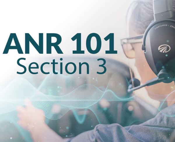 Lightspeed Aviation ANR 101: Section 3